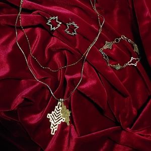 Lucky Brand Jewelry - Aztec/Southwestern 2 tone Lucky Brand set Lucky Brand Jewelry - Aztec/Southwestern 2 tone Lucky Brand set